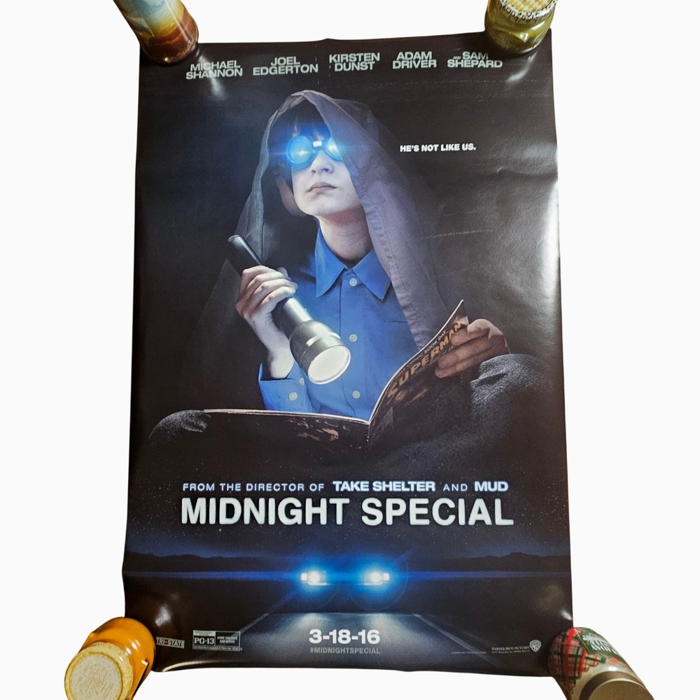 Midnight Special 2016 Original Advance Movie‎ Poster 27x40 Michael Shannon D/S